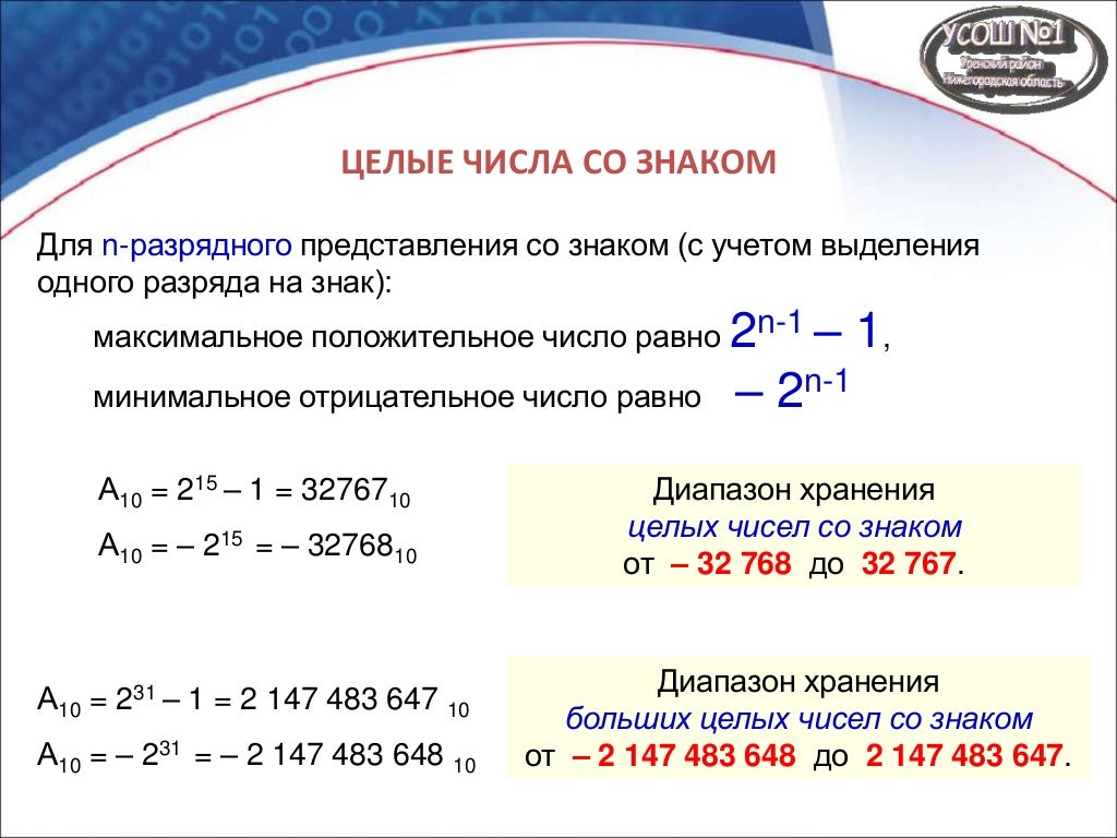 Представление символьной информации в эвм. Система счисления. Определите представление в памяти компьютера числа 102. Внутренне представление чисел. Определите представление в памяти компьютера числа 102.