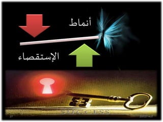 ‫أنماط‬
‫اإلستقصاء‬
20/02/143727
 