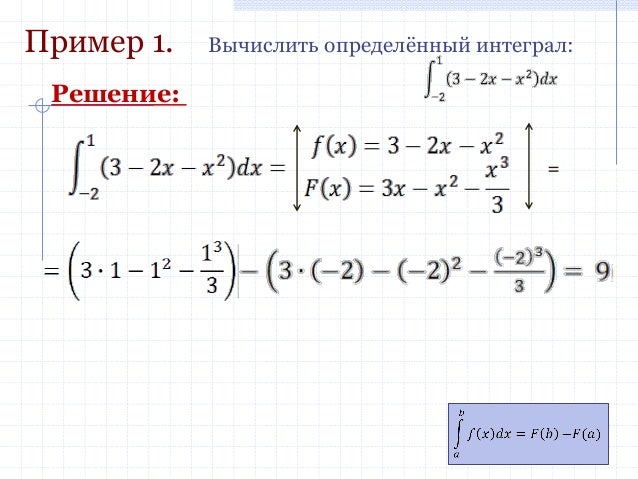 формула Ньютона-Лейбніца