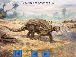 Траваядные.Зауропельта.
 
