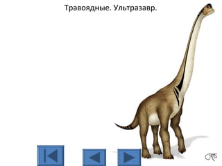Травоядные. Ультразавр.
 