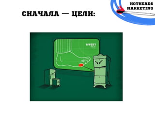 СНАЧАЛА — ЦЕЛИ:
 