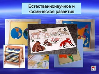 Естественнонаучное иЕстественнонаучное и
космическое развитиекосмическое развитие
 