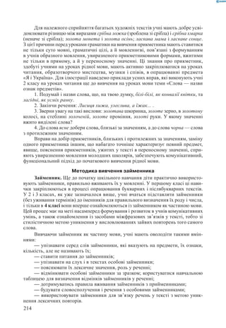 Вашуленко М С  Методика навчання української мови у початковій школі
