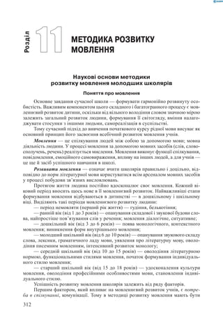 Вашуленко М С  Методика навчання української мови у початковій школі