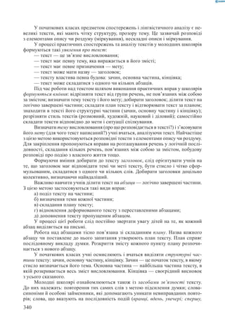 Вашуленко М С  Методика навчання української мови у початковій школі