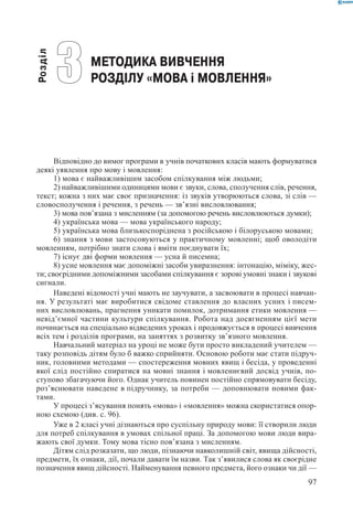 Вашуленко М С  Методика навчання української мови у початковій школі
