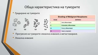 тумори обща характеристика | PPT