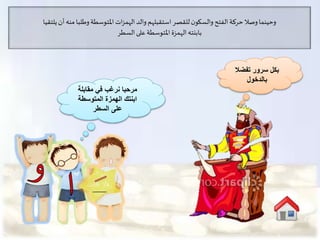 ‫يلتقيا‬‫أن‬‫منه‬‫وطلبا‬‫املتوسطة‬ ‫ات‬‫ز‬‫الهم‬‫والد‬‫استقبلهم‬‫للقصر‬‫ن‬‫والسكو‬‫الفتح‬‫حركة‬‫وصال‬‫وحينما‬
‫السطر‬‫على‬‫املتوسطة‬ ‫الهمزة‬‫بابنته‬
‫تفضال‬ ‫سرور‬ ‫بكل‬
‫بالدخول‬
‫مقابلة‬ ‫في‬ ‫نرغب‬ ‫مرحبا‬
‫المتوسطة‬ ‫الهمزة‬ ‫ابنتك‬
‫السطر‬ ‫على‬
 