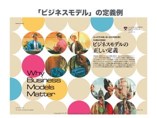Copyright (C) 2015 Lean Startup Japan LLC All Rights Reserved.
「ビジネスモデル」の定義例
 