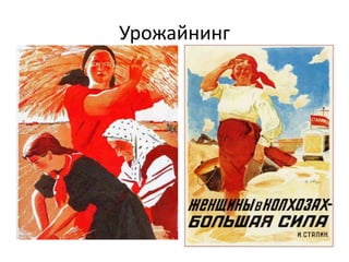 Урожайнинг