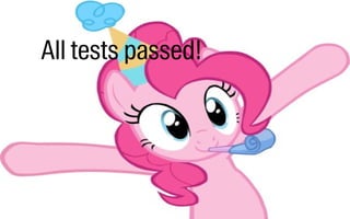 All tests passed!
 