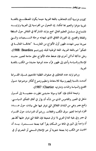 الاسلام السياسي وافاق الديمقراطية في العالم الاسلامي