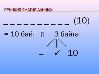 _ _ _ _ _ _ _ _ _ _ (10)
= 10 байт  3 байта
_  10
 