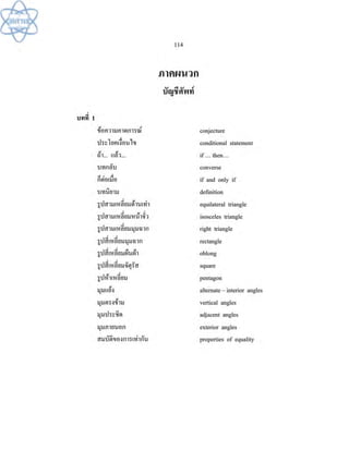 (คู่มือ)หนังสือเรียนสสวท คณิตศาสตร์เพิ่มเติม ม.1 ล.2 