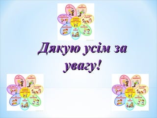 Дякую усім заДякую усім за
увагу!увагу!
 