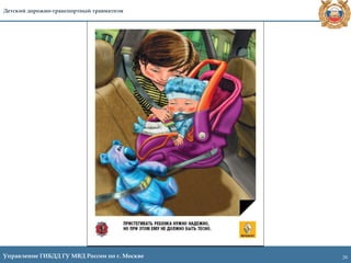 20Управление ГИБДД ГУ МВД России по г. Москве
Детский дорожно-транспортный травматизм
 