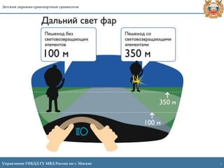 7Управление ГИБДД ГУ МВД России по г. Москве
Детский дорожно-транспортный травматизм
 