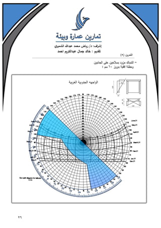 تمارين عمارة وبيئة