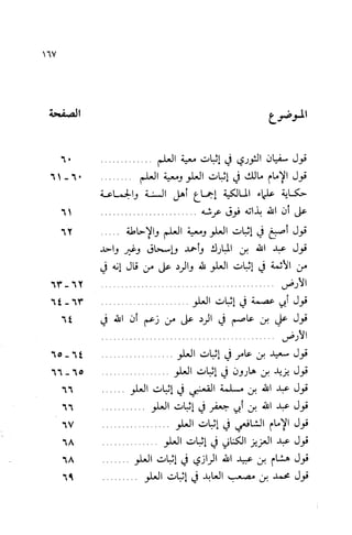 إثبات علو الله ومباينته لخلقه والرد على من زعم أن معية الله للخلق ذاتية
