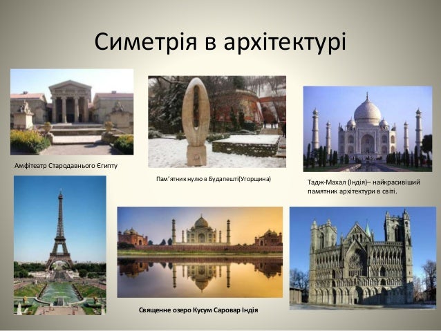 презентація "Осьова симетрія"