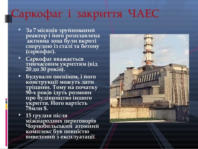 Закриття ЧАЕС.