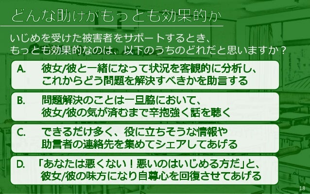 いじめに対抗するリーダーシップ いじめに対抗するリーダーシップ