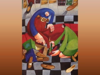 Δυο παπούτσια με καρότσι