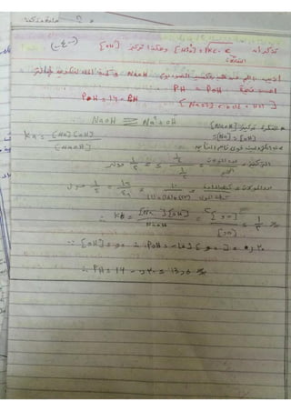 ملف شامل كيمياء - الصف الثالث الثانوي