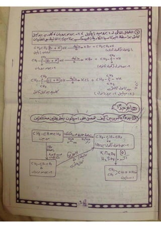 ملف شامل كيمياء - الصف الثالث الثانوي
