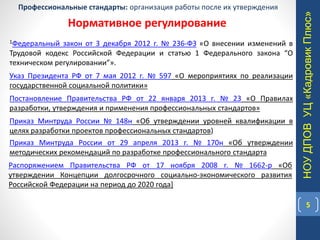 Профстандарт | PPT