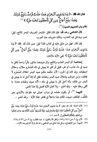 تفسير الإمام الشافعي