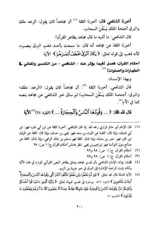 تفسير الإمام الشافعي