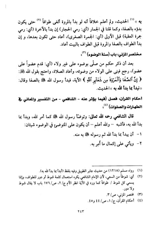 تفسير الإمام الشافعي