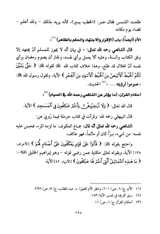 تفسير الإمام الشافعي