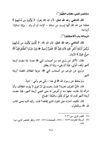 تفسير الإمام الشافعي