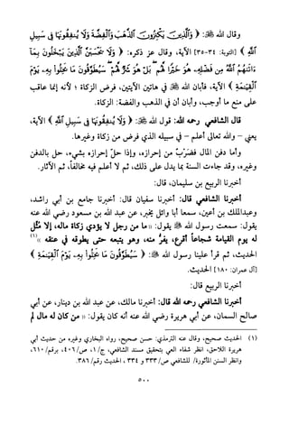 تفسير الإمام الشافعي