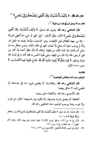 تفسير الإمام الشافعي