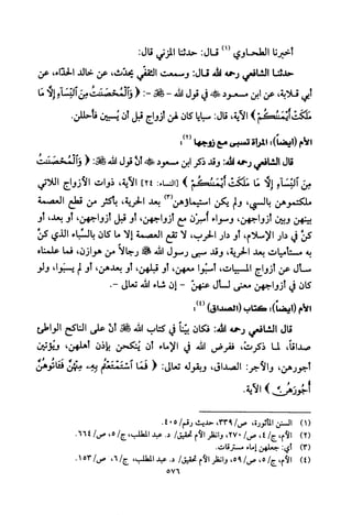 تفسير الإمام الشافعي