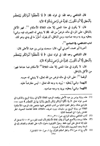 تفسير الإمام الشافعي