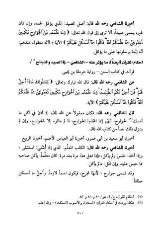 تفسير الإمام الشافعي