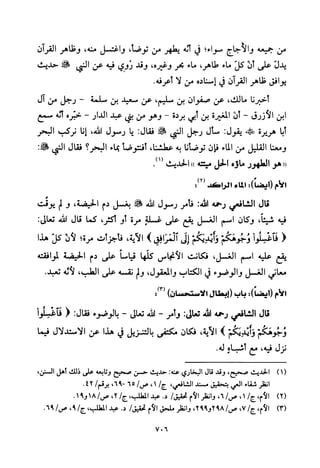 تفسير الإمام الشافعي