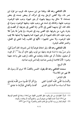 تفسير الإمام الشافعي