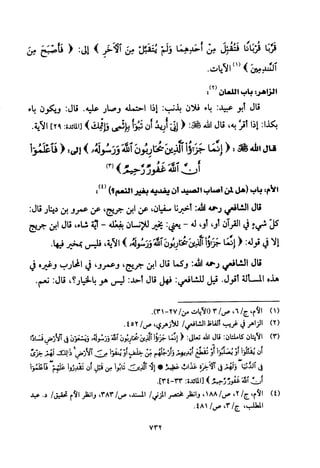 تفسير الإمام الشافعي