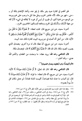 تفسير الإمام الشافعي