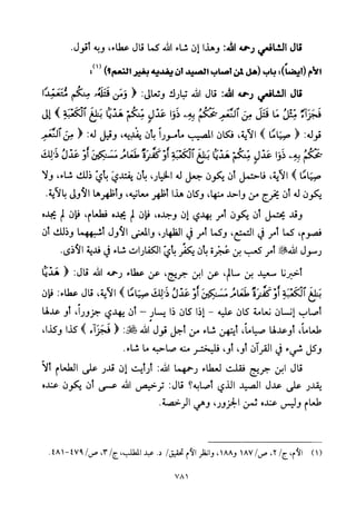 تفسير الإمام الشافعي