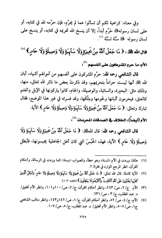 تفسير الإمام الشافعي