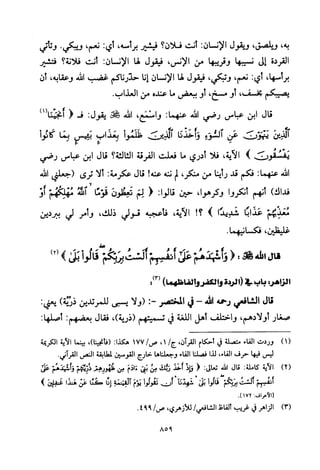 تفسير الإمام الشافعي