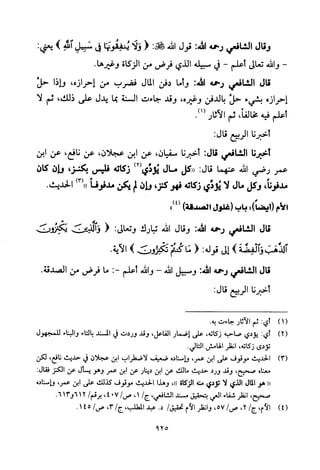 تفسير الإمام الشافعي