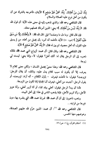 تفسير الإمام الشافعي